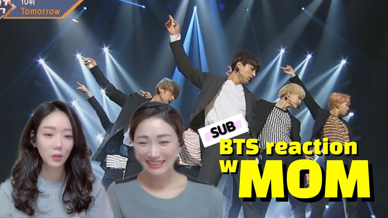 Korean Mom React to 방탄소년단(BTS) 'Tomorrow' live stage | 엄마리액션 - YouTube