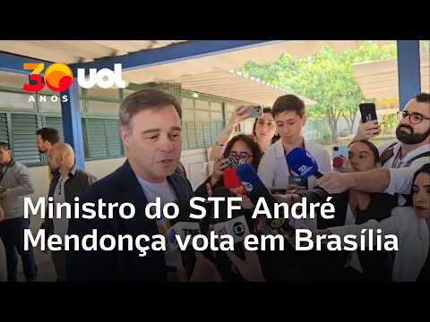 André Mendonça votes in Brasília: 'The people are the big winners'