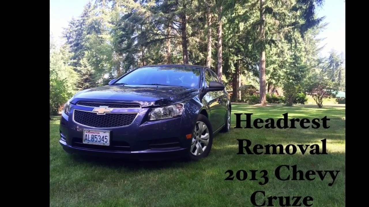 Chevy Cruze Headrest Removal YouTube