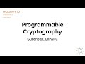 Introduction to Programmable Cryptography | Gubsheep | PROGCRYPTO