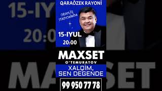 Maxset Ótemuratovtıń “XALQIM SEN DEGENDE”