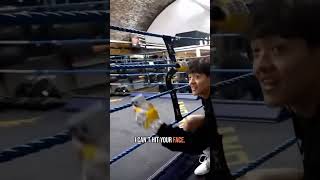 Deji Ron and Jason prepare to box #boxing #jasontheween #stableronaldo #deji