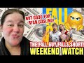 The fall guy low opening weekend star wars release breaks top 5