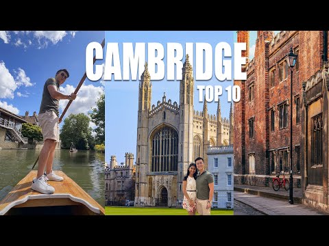 BEST THINGS TO DO IN CAMBRIDGE UK Travel Guide Vlog