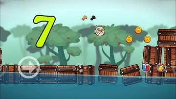 Ball V   Red Boss Challenge  TUTORIAL 🤓 Level 7 🍎 Gameplay Walkthrough Part 1 🤠