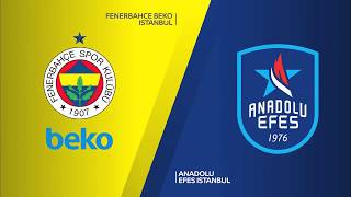 #EuroLeague 24. Hafta: Fenerbahçe Beko - Anadolu Efes