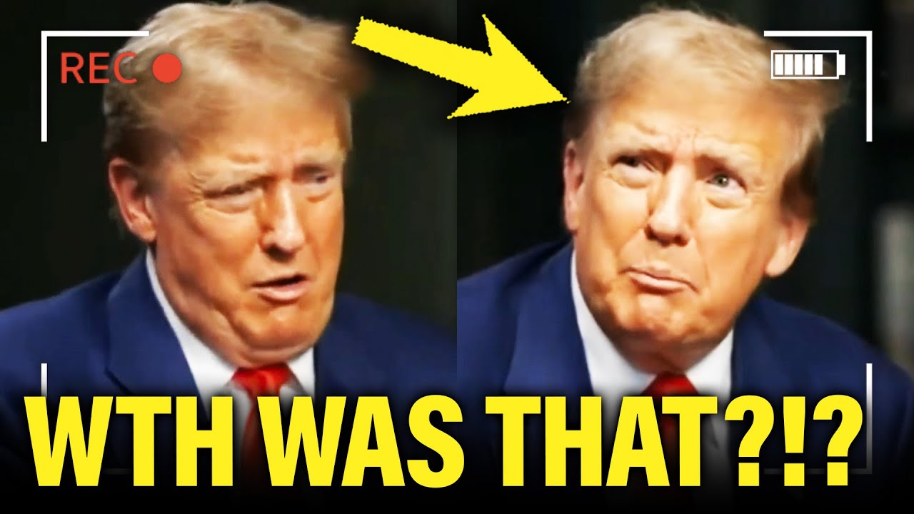 Trump CRUMBLES in PATHETIC Softball Interview