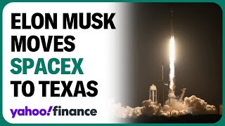 Elon Musk moves SpaceX to Texas from Delaware