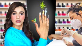 Thumbnail for سافرت إلى افضل خبيرة أظافر وطلبت اسوء التصاميم | انحرجت 🤮