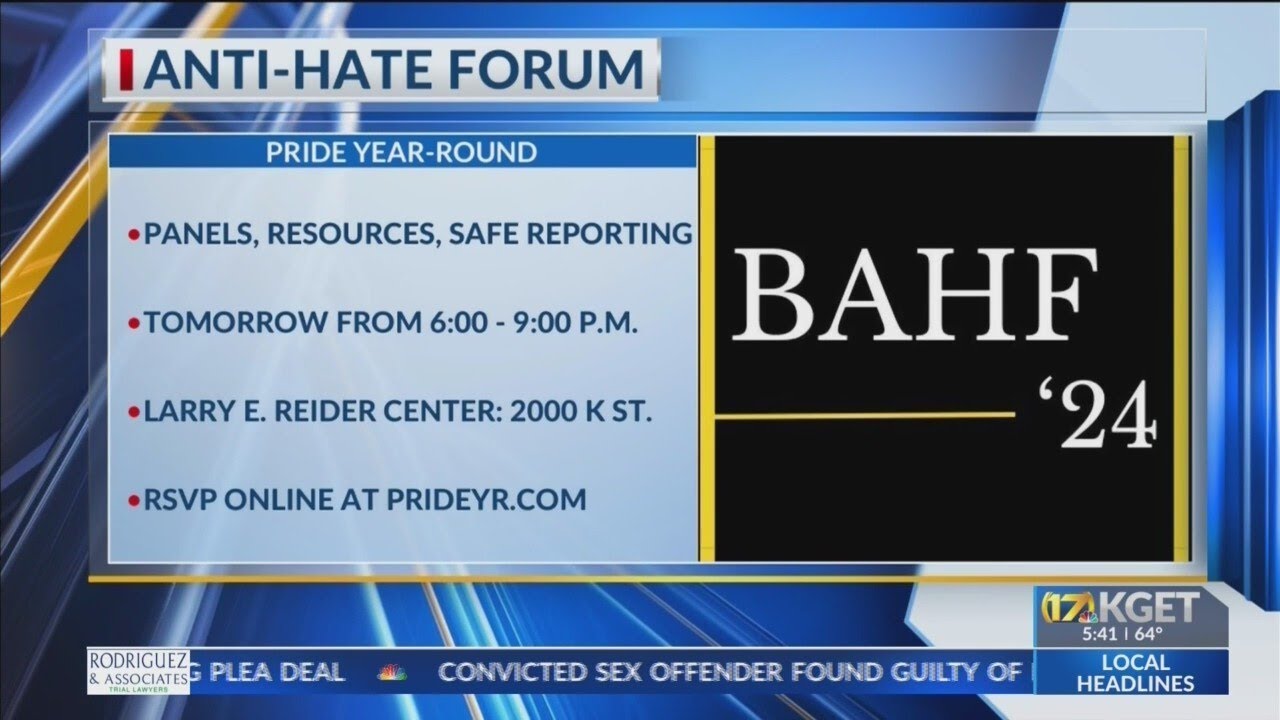Anti-Hate Forum provides resources at Larry E. Reider Center Thursday