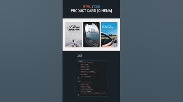Product Card #shorts #short #html #css #webdevelopment #js #webdesign #uiux #tutorial #code