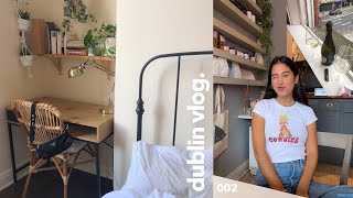 dublin vlog | room updates, what I eat, catching up 🌞🌿