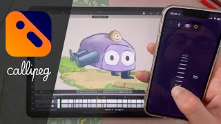 How to flip your animation on iPad from your iPhone | Callipeg 2D animation apps