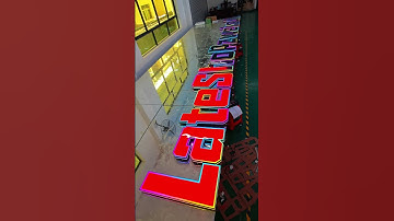 We can make different colors for you like this #sign #signage #design #signagedesign #ledlight #sign