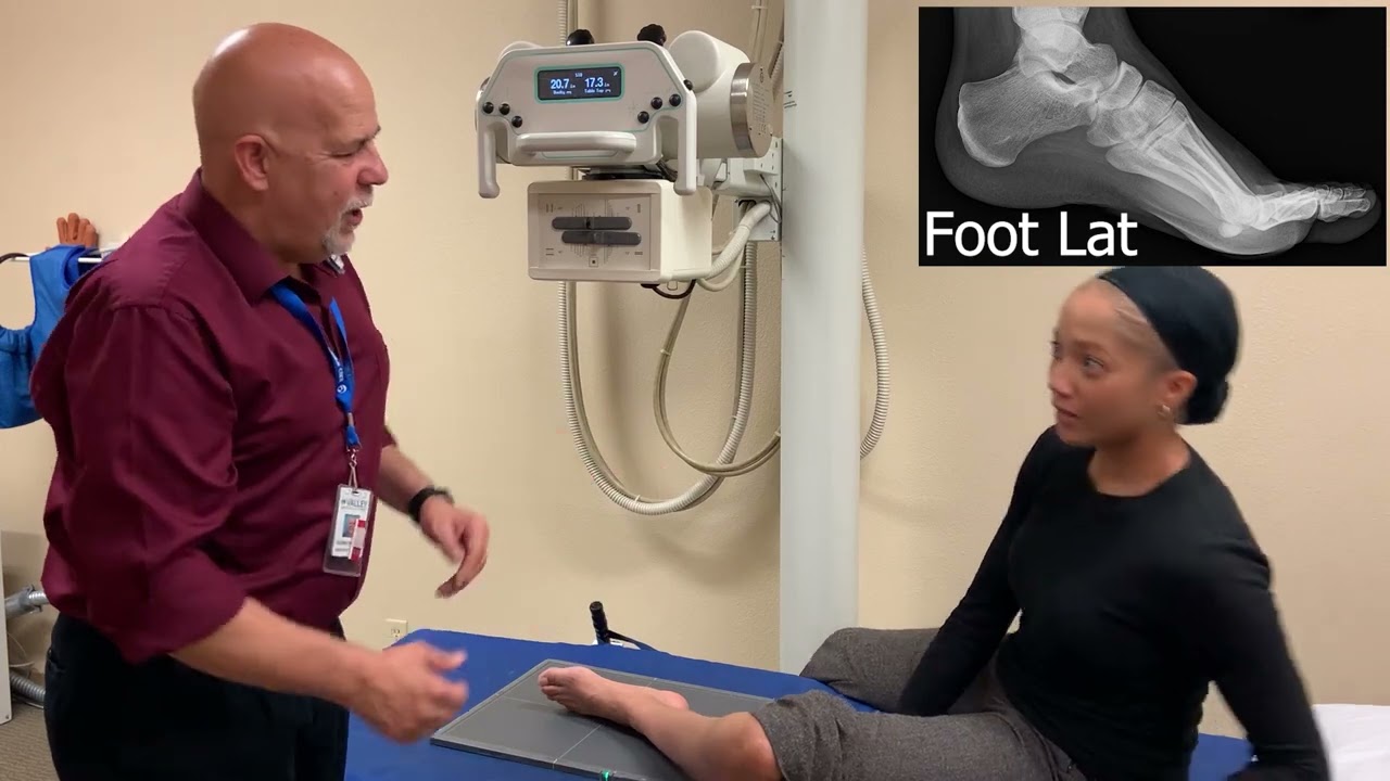 Foot - X Ray Positions