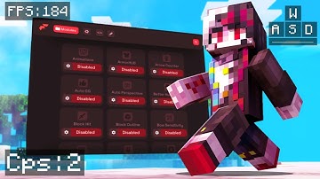 Best Minecraft Bedrock Client Flariel Client v.2 UPDATED (JAVA Features, Keystrokes)