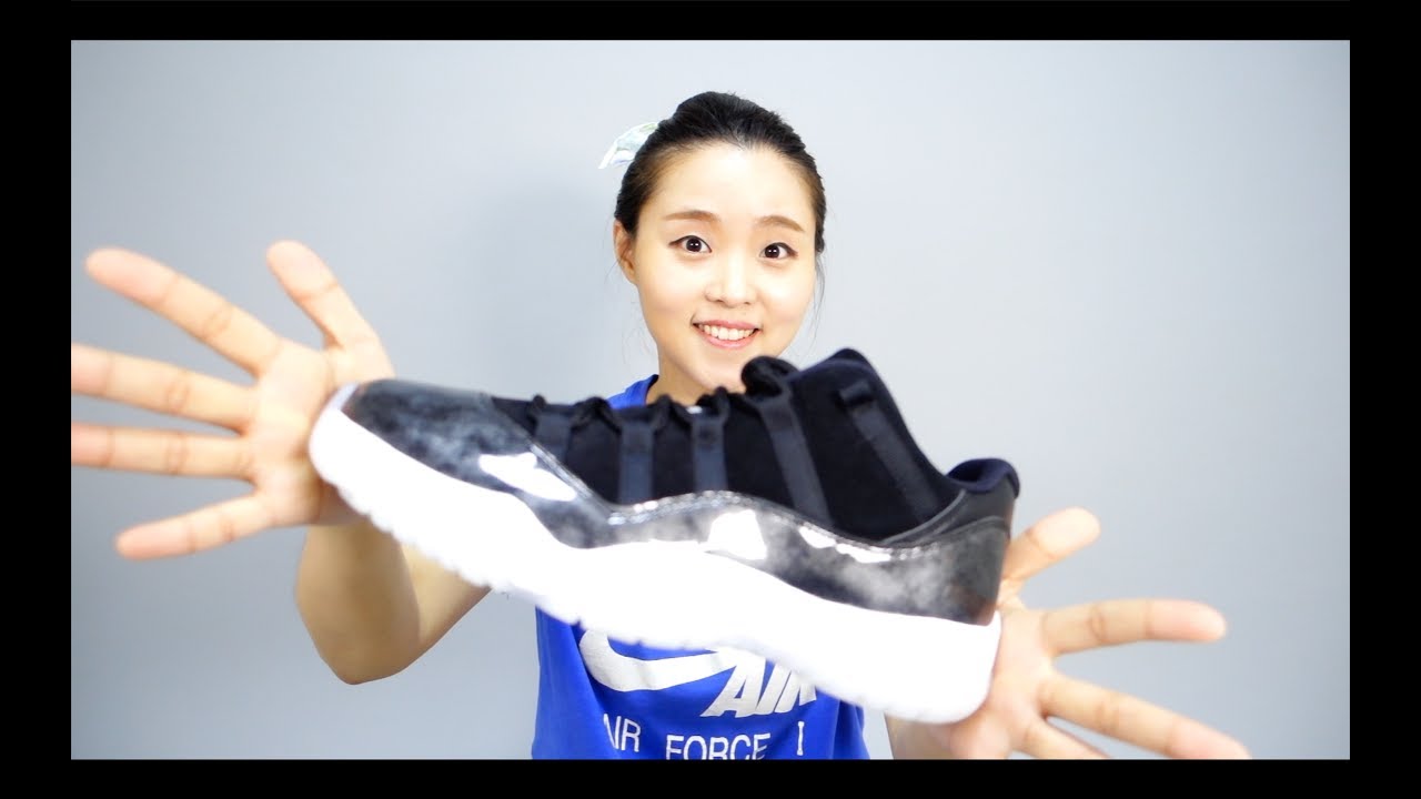 Jordan 11 Barons white/black on feet Review by BrosShoes 528895-010