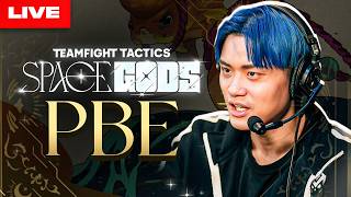 SET 17 PBE LIVE !viewergames - top 4 = Treasure Token Giveaway | !overlay !giveaway