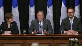 Le PM du Québec, François Legault, propose deux scénarios d’immigration — 25 mai 2023