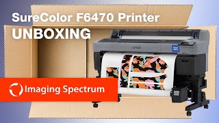 Watch as We Unbox the Exciting New Epson SureColor F6470 Sublimation Printer