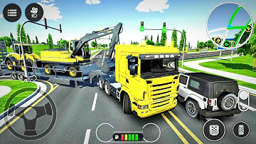 Drive Simulator 2  ConstructionVehicles! - Android gameplay