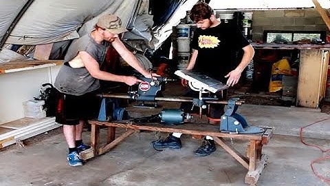 Building a Lathe | Converting A Wood Lathe Into a Metal Lathe Part 1