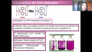 Volumetria oxi redução aplicada à área farmacêutica   parte 1