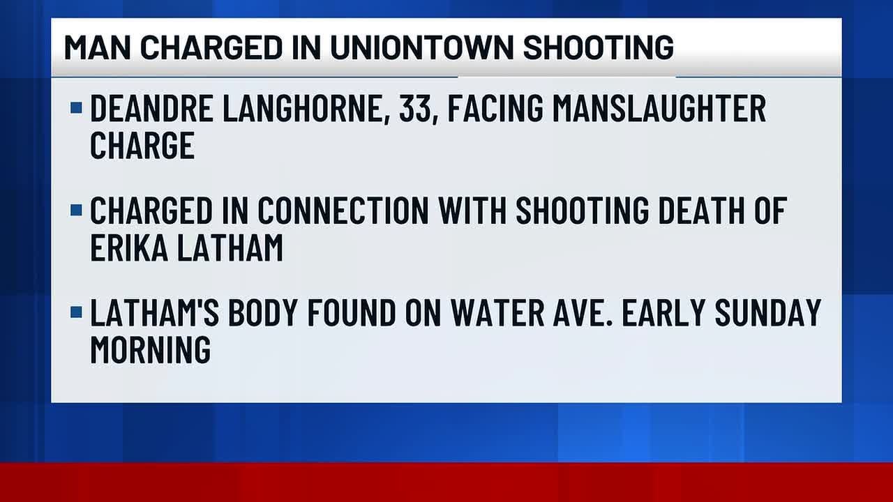 Man charged in deadly weekend Uniontown shooting - YouTube