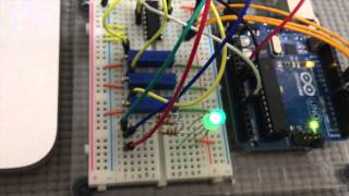Arduino with 4051B Analog Multiplexer