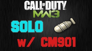 MW3 - CM901 SOLO 3 minute MOAB - Kill Confirmed 6v6