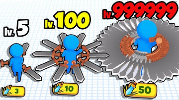 Sword Clash Run Gameplay Walkthrough All Levels iOS,Android