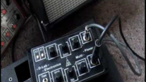 D-Lab Multi-Plexer Synth Electric Guitar amp effect demo