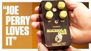 Danelectro President Steve Ridinger on the Nichols 66, the pedal he designed when he was 14