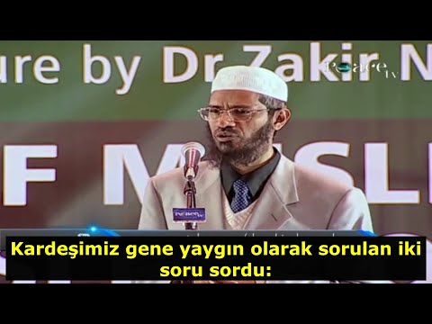 Dr Zakir Naik, Tanrıyı kim yarattı ve Kur'an'daki bilgiler önceki kitaplarda da var mıydı?