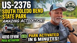 Fantastic activation at US-2376! The Parks model 4010 EFHW got it done!