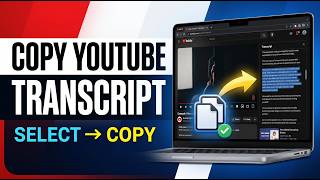 How to Copy Transcript From YouTube Video