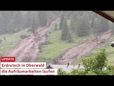 UPDATE | Erdrutsch in Oberwald