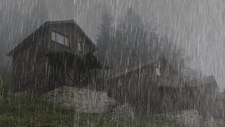 Шум Дождя по Крыше старой | Звуки дождя и грома для сна,без рекламы