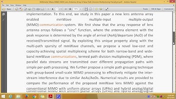 Millimeter Wave MIMO With Lens Antenna Array A New Path Division Multiplexing Paradigm