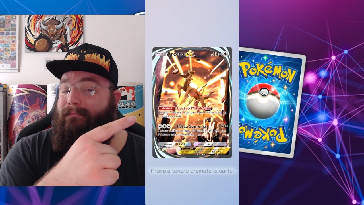 Pokèmon pocket PACK OPENING LUCE TRIONFALE finito male - YouTube
