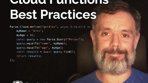 Cloud Functions best practices