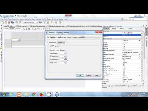 JAVA Netbeans in Hindi #21  |  JSpinner
