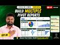📊 Build Multiple Pivot Reports (Tamil) | Excel in 15 Mins with Siva | Day 39