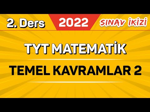 TEMEL KAVRAMLAR 2 (2/40) | Sınav İkizi Kampı #2022yolcusu | ŞENOL HOCA