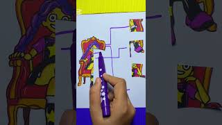 Poppy playtime Lily love braid matching game #game #art #drawing #shorts