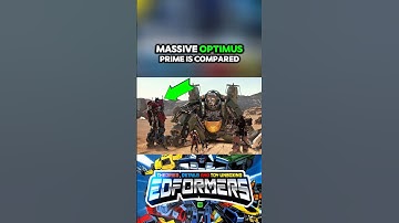 Optimus Prime in Transformer: ROTB is supposed to be Massive?! #edformers #transformers #tidal