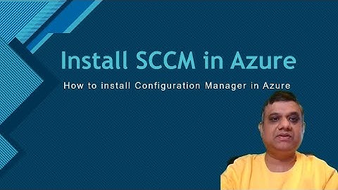 How to create SCCM lab in Azure