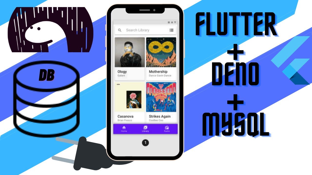 FLUTTER + DENODB | Communicate with Deno and MYSQL