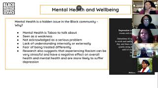 BHSS Supporting black parents zoom sessions 'Managing parent and child mental health'