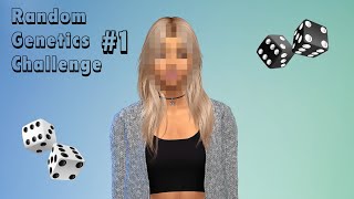 СЛОН В БАЛЕТНОЙ ПАЧКЕ! - Random Genetics Challenge | The Sims 4: Ep 1